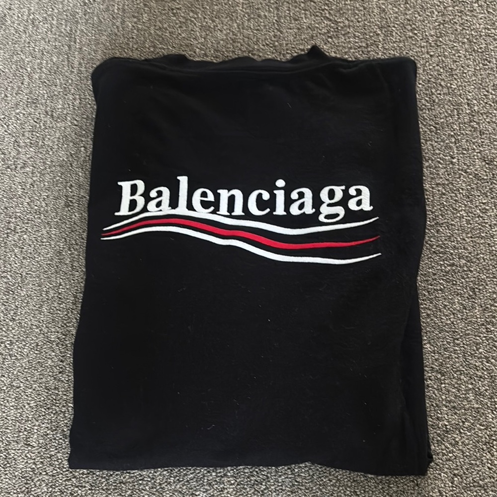 Balenciaga Black T shirt